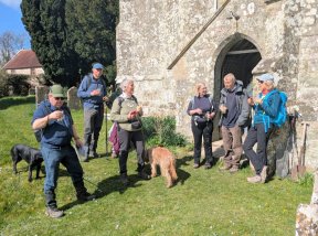 Walkers in Alvediston